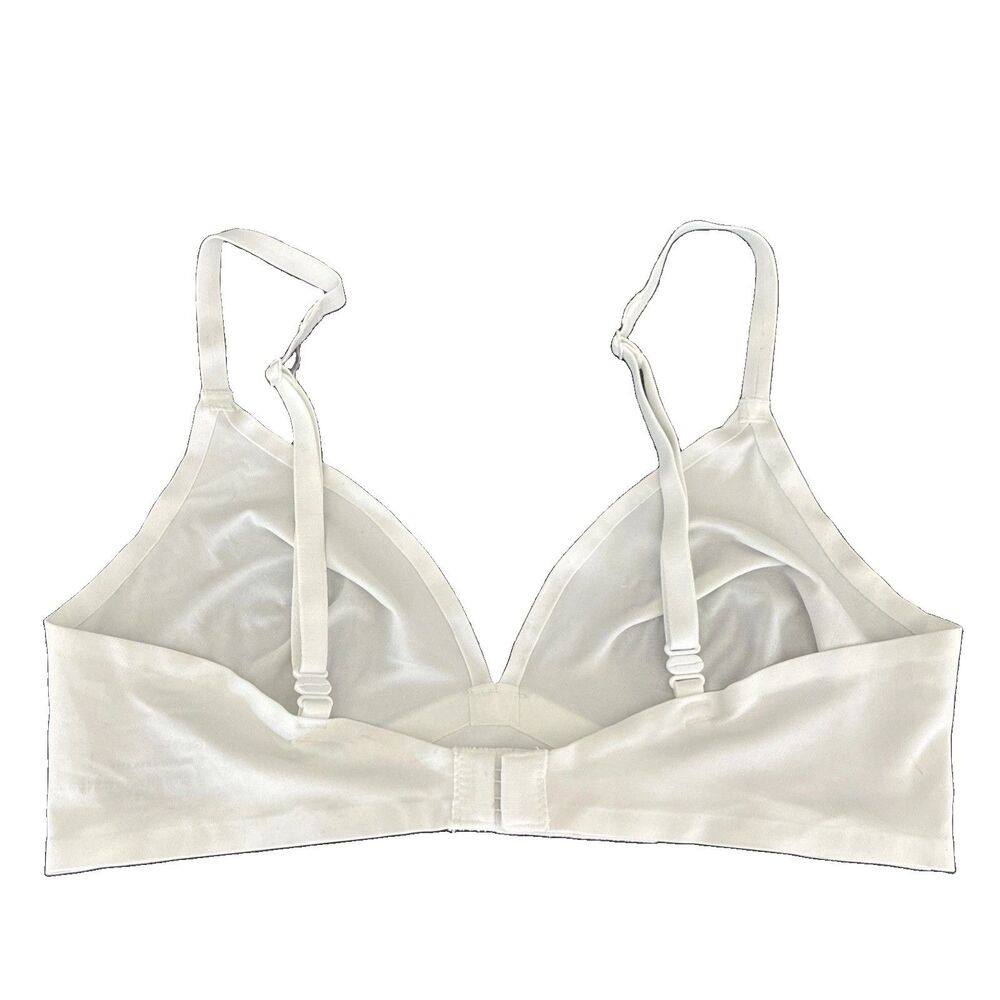 Gap Bralette Women Medium Black No-Show Bralette Wireless Adjustable Straps - Picture 3 of 14